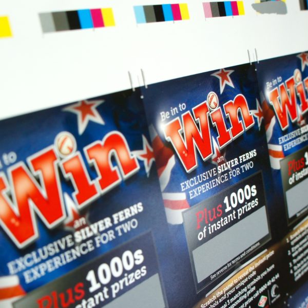Silver Scratch Off tickets printing services in Onehunga, Auckland